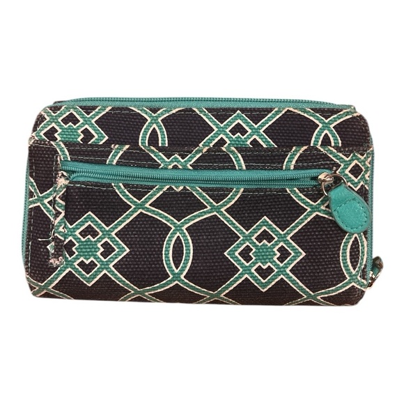 COPY - 🧡 5 for $25 🧡 Stylish Black and Green Women's Wallet - Picture 2 of 6